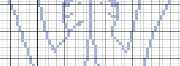 Suite de l'alphabet W-X