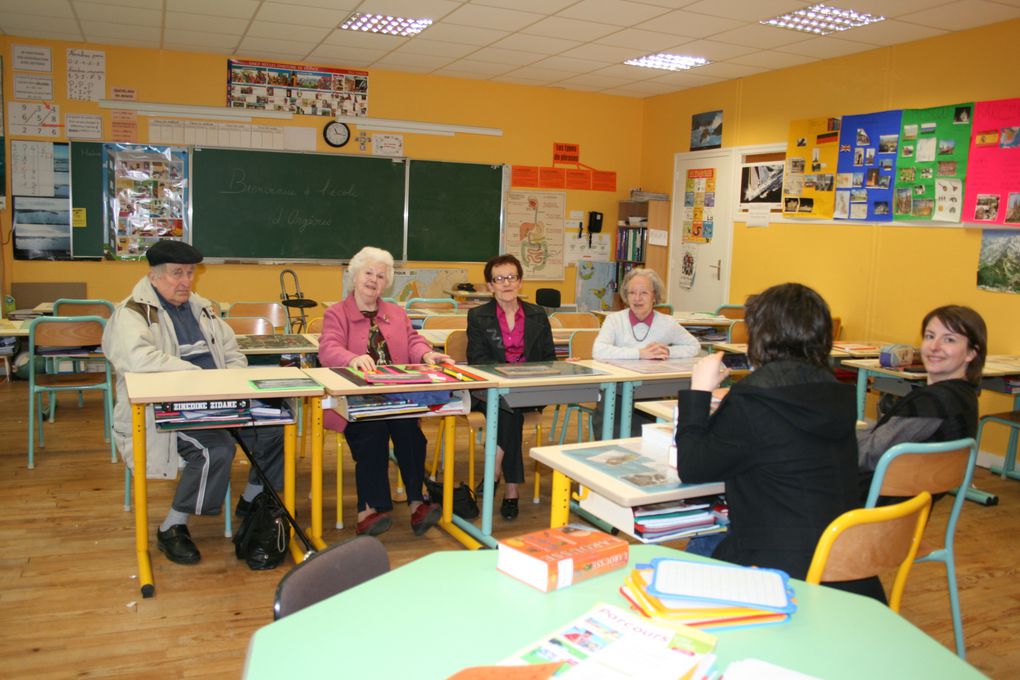 Photos du Reportage video sur les souvenirs d'école, du 20 Mars 2010.