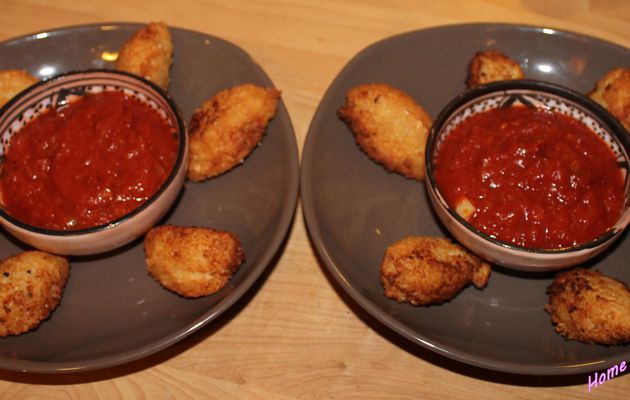 Beignets de Niébé & sauce tomate pimentée