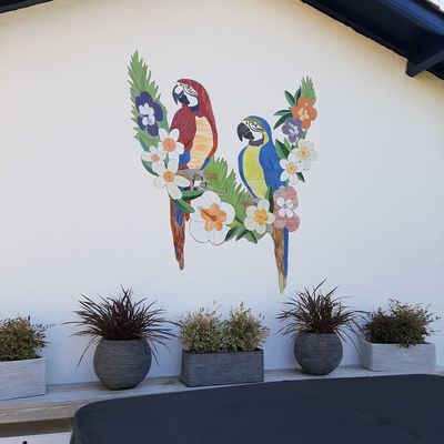 Fresque murale extérieure
