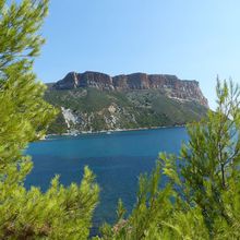 l'anse de la Sainte-Magdeleine à Cassis 