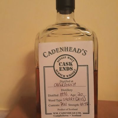 Caperdonich 20Y - Cadenhead Cask Ends