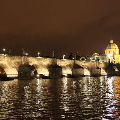 Le Pont Charles à Prague - Décembre 2010