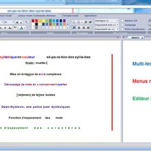 Dys-vocal, logiciel d'aide à la lecture et à l'écriture
