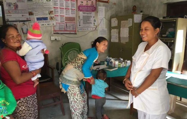 Visite au poste de santé