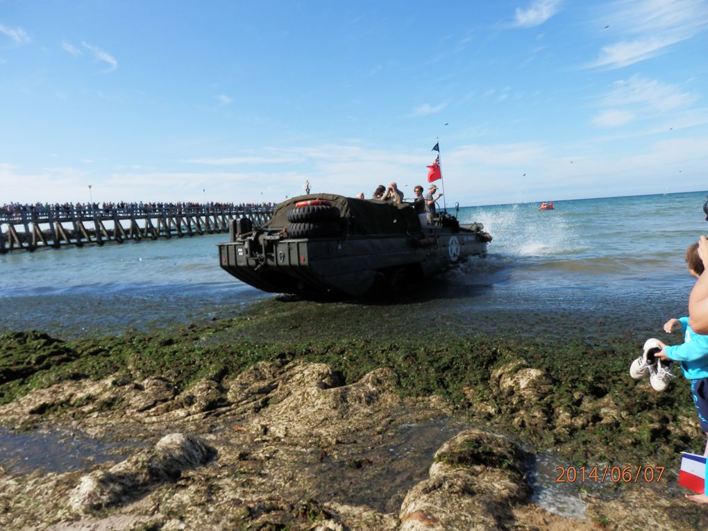 voici le reportage photos transmis par notre ami Jean-Claude du D-Day à Courceulles un grand merci pour ce reportage.