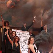 À Cannes, une mise en scène remarquée pour honorer les victimes de féminicides