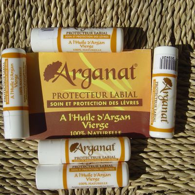 stick lèvres à l'argan