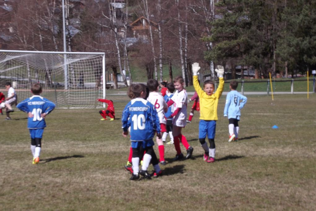 Esteban au FC Mercury en U9 (Poussins) pour la saison 2013/2014