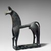 Cheval et centaure grecs de bronze