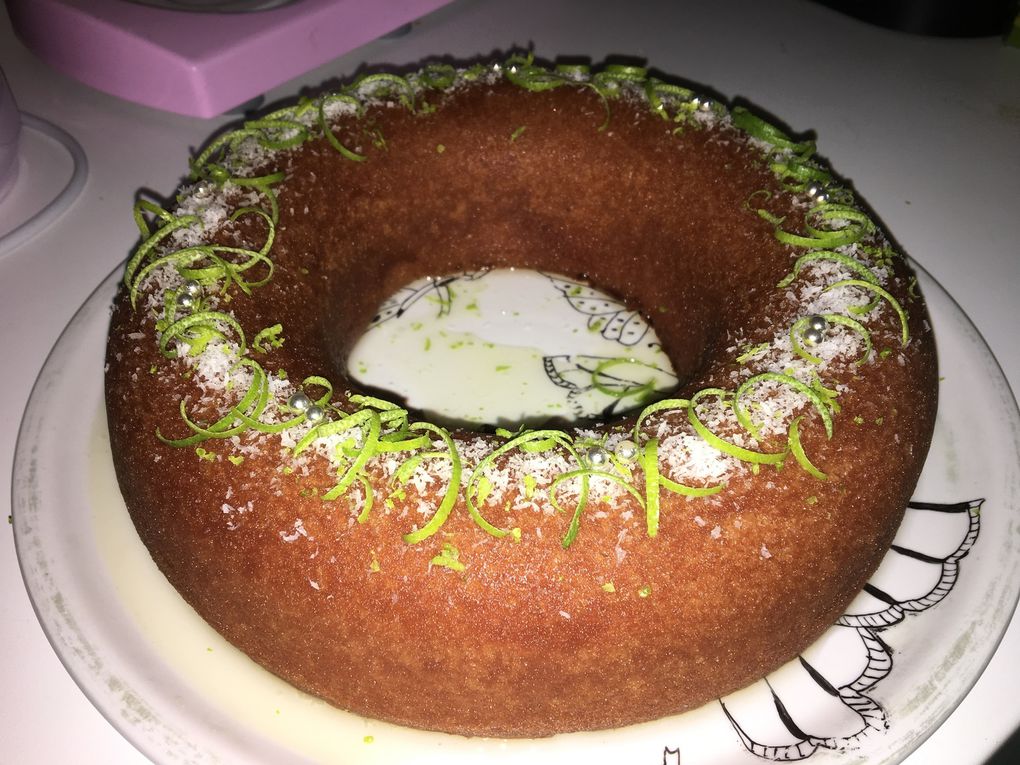 baba au Limoncello cousine's cake