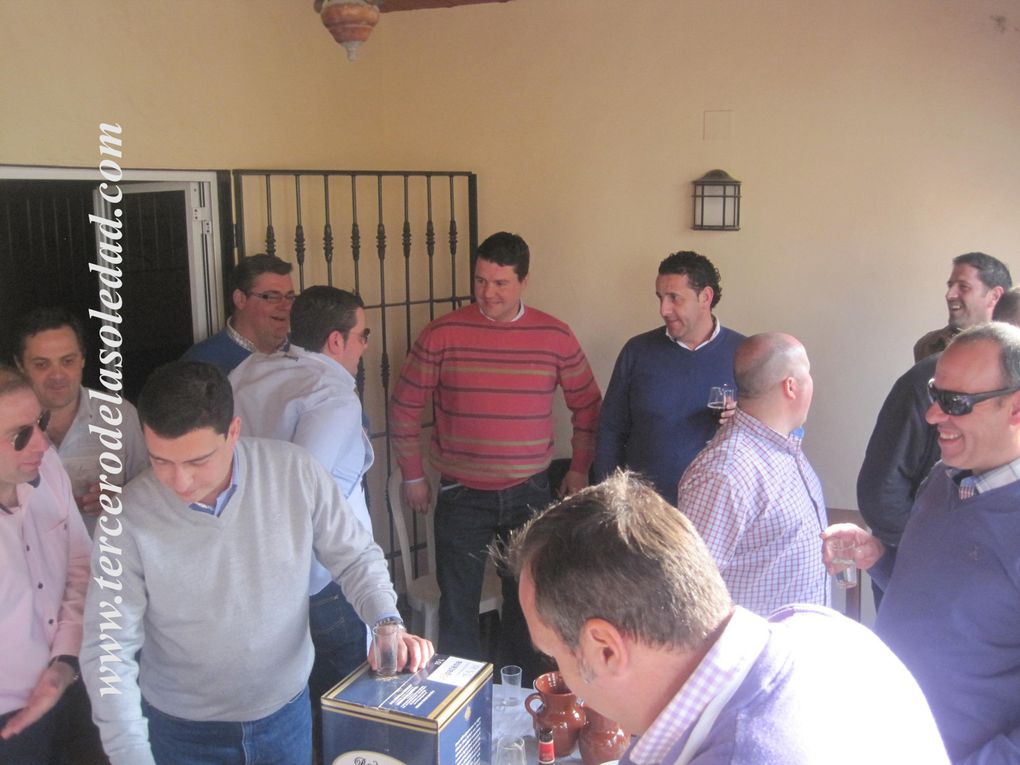 Bautizos de hermanos celebrados el ábado de Tentaciones 2013 a mediodía en el cuartel del III Grupo de Maria Stma. de la Soledad - Paz, conciencia y bondad.