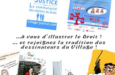 6ème Concours "Dessins de Justice" du Village de la justice