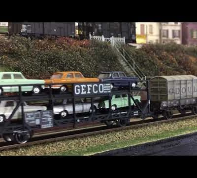 Mouvements de locomotives sur le réseau HO "Damyville" 