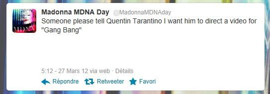 Album - Madonna MDNA Day on Twitter - March 26, 2012