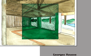 Georges Rousse, Galerie Catherine Putman
