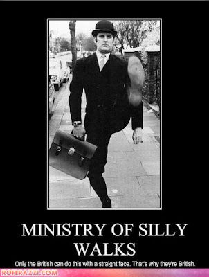 THE MINISTERY OF SILLY WALKS