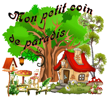 Mon petit coin de paradis - Maison - Arbre - Jardin - Render-Tube - Gratuit