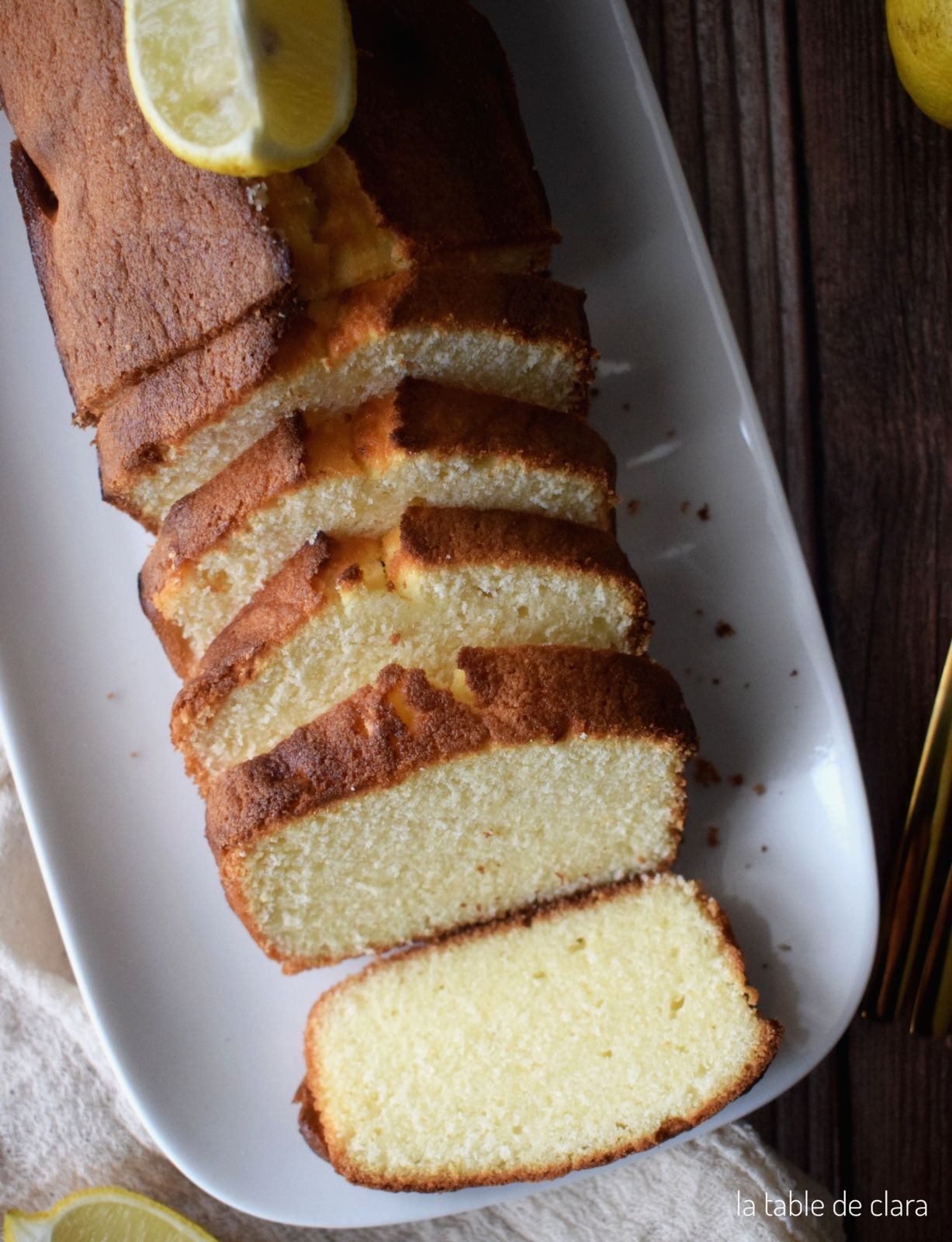 Quatre-quarts citron