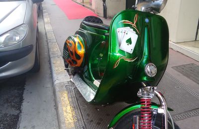 Le scooter de Patrick Bruel