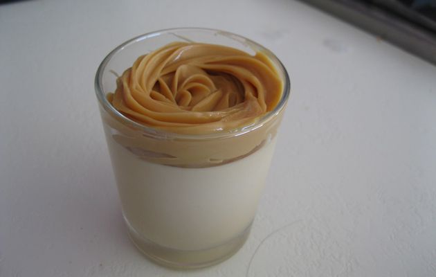 Panna cotta confiture de lait