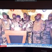 Gabon : un groupe d'officiers de l'armée affirme à la télévision avoir pris le pouvoir