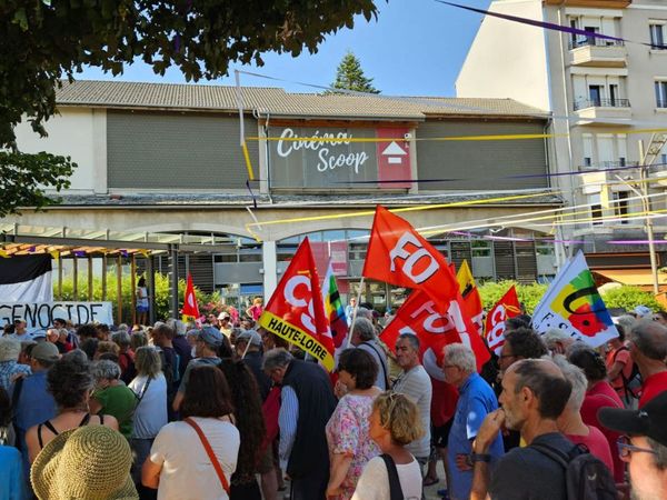 Même si Macron, Retailleau et le Préfet ne veulent pas, pour le peuple palestinien: on est là!