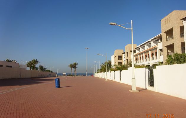 La plage d'Agadir