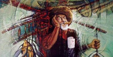 Israel Tamayo Zamora, peintre figuratif, reconnu comme le maître actuel du graphisme cubain.