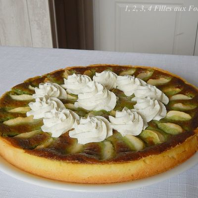 Tarte aux pêches de Carl Marletti