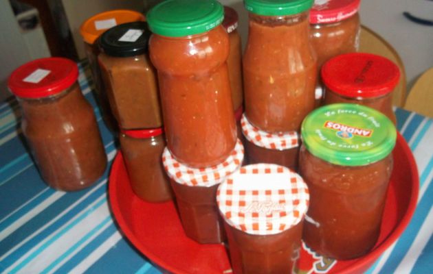 Sauce tomate maison !!!!