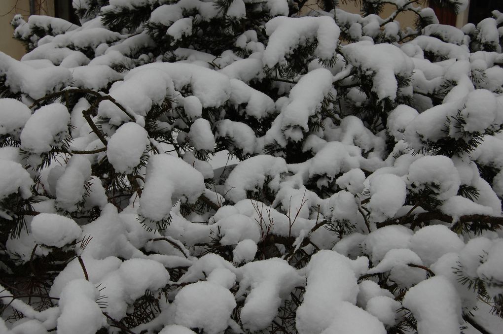 Et toujours la neige et le sourire!