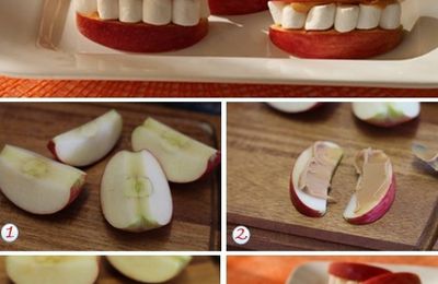 Recette Halloween facile a réaliser avec de la pomme