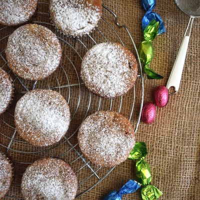 Muffins chocolat au lait et bananes