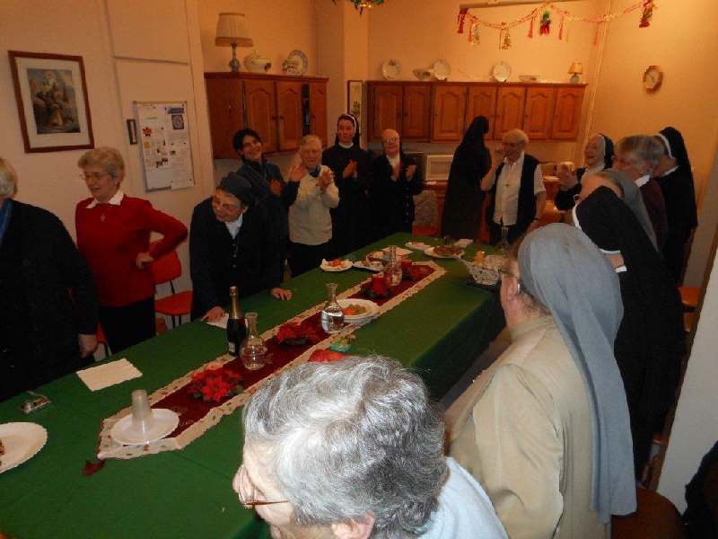 Les religieuses du doyenné Enghien-Montmorency se sont rencontrées chez les Sœurs Servîtes de Marie à Groslay pour un temps d'échange et d'amitié.