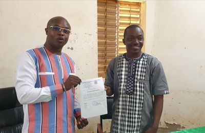Kourwéogo : Le nouveau directeur provincial de l’eau et de l’assainissement, Sébastien Dramane Koncolé installé