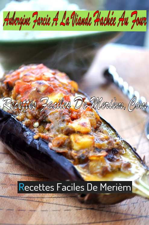 Overblog Aubergine Farcie A La Viande Hachée Au Four