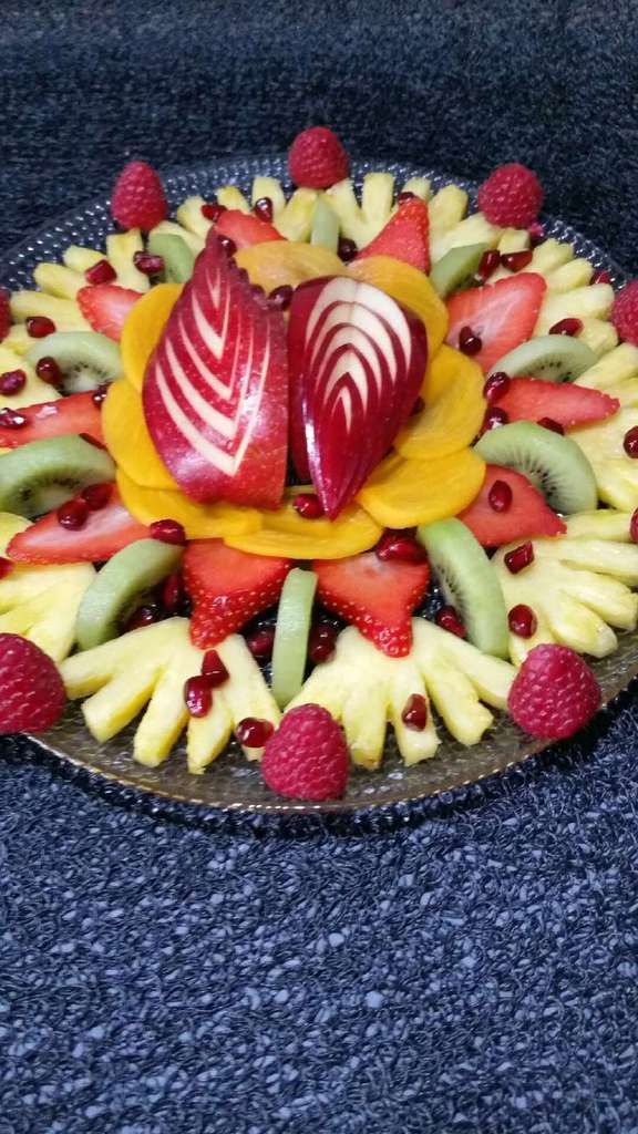 Plateau multi-fruits aux zestes de Combava