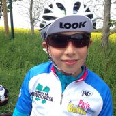 Paris Brest, étape à Loudéac pour Gabin,10 ans. - A et JF cyclos à Loudéac et en Bretagne