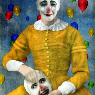 Clowns en peinture -  Beth Conklin