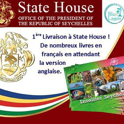 Première livaison à State House, Victoria-Seychelles !