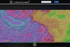 La Baule : L'une des plus belles baies du monde en Urgences pour prévenir les assauts météo de ce 01 novembre