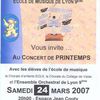 Concert de printemps