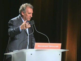 Bayrou, discours d'ouverture UR2012