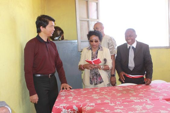 Vendredi 12 octobre 2012. Le Président Andry Rajoelina : première visite dans la Région Itasy (Soavinandriana, Analavory, Ampefy).