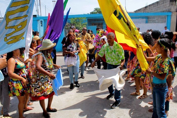 Entre cantos, tambores y banderas de colores  se dio la &quot;Ruta Sanjuanera Puerto Cabello 2022&quot;