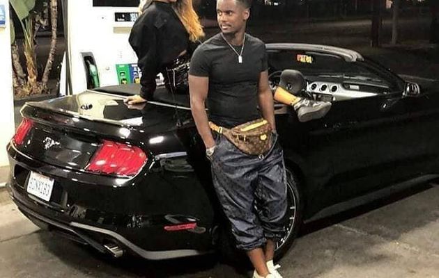  Black M et sa femme en vacances à Los Angeles