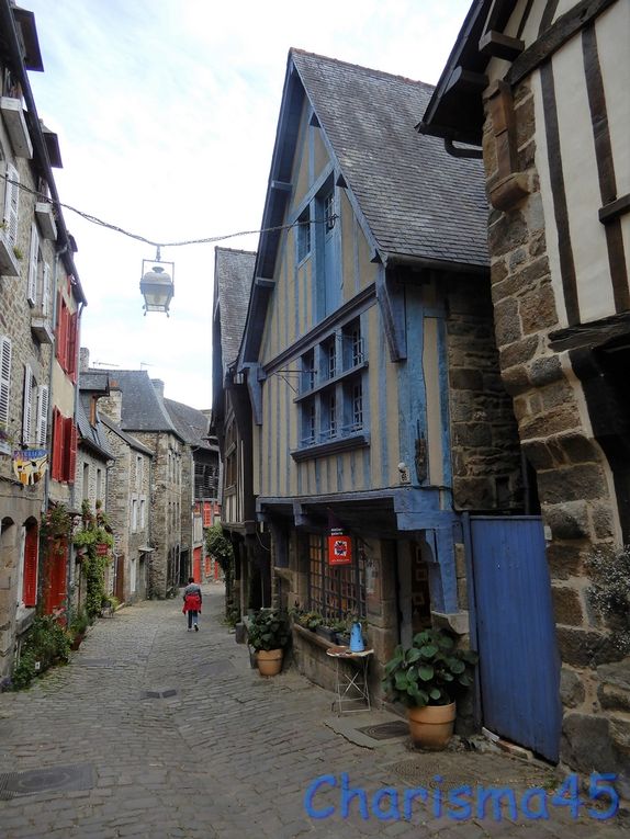 Dinan, Rue du Jerzual, Bretagne en camping-car (Voyage en camping-car)