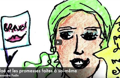 La BD de notre ursidée Alexandra Fadin en vidéo