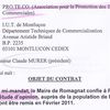 Etude d'opinion de la majorité municipale